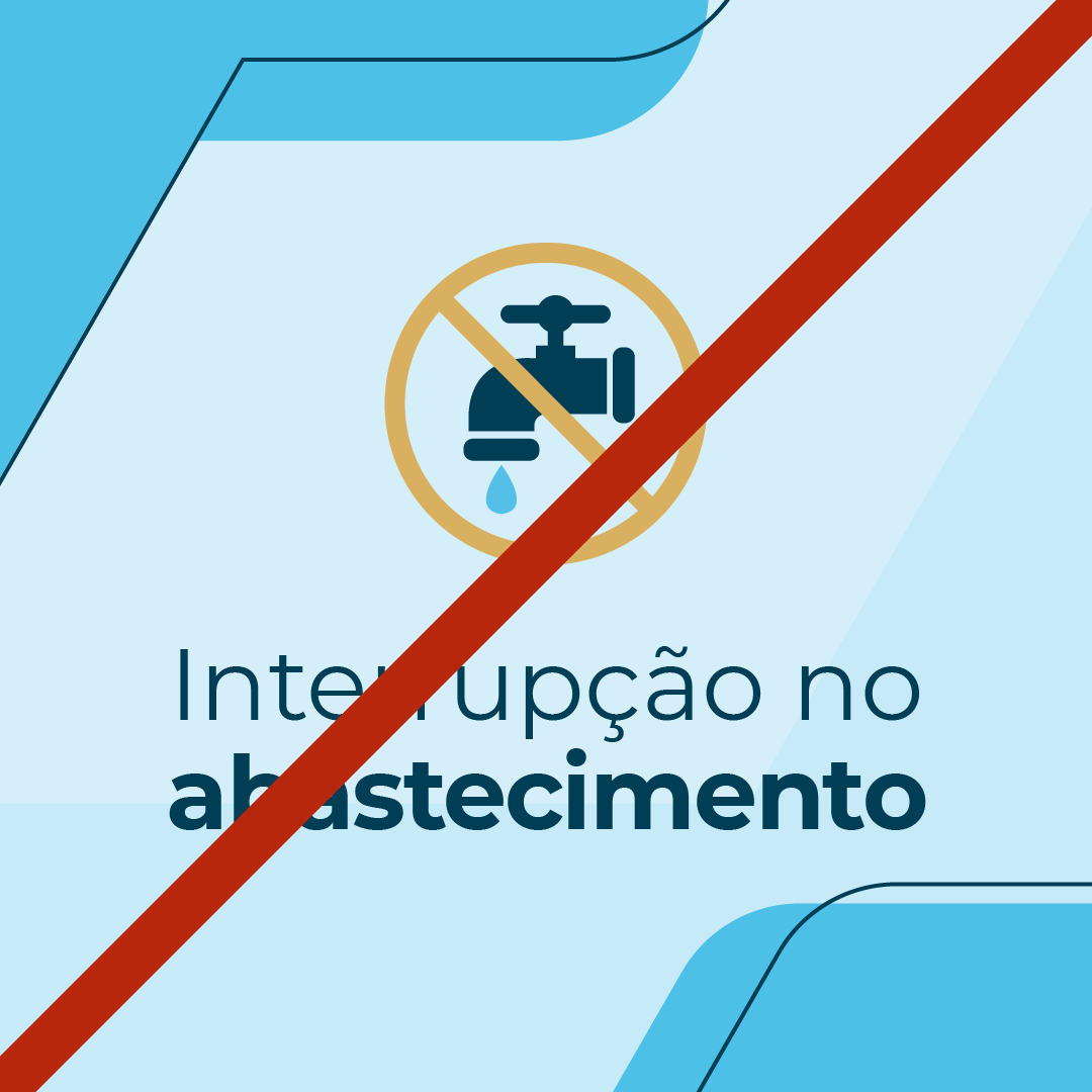 Fim de interrupcao de abastecimento