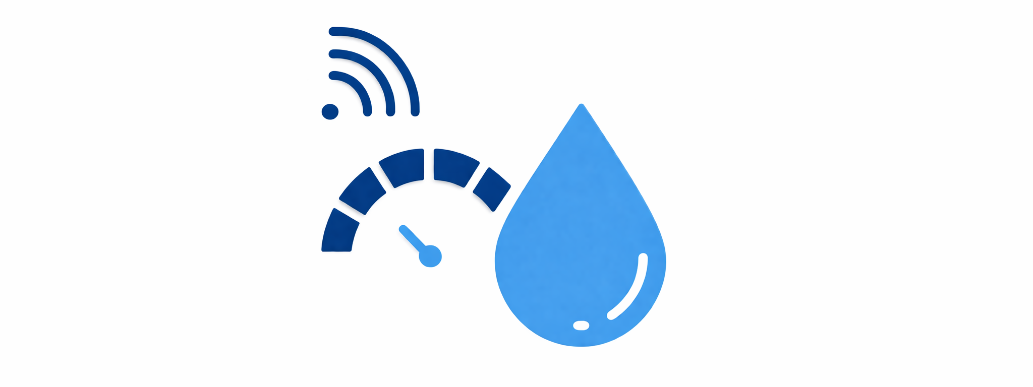 &Iacute;cones modernos de tecnologia e &aacute;gua